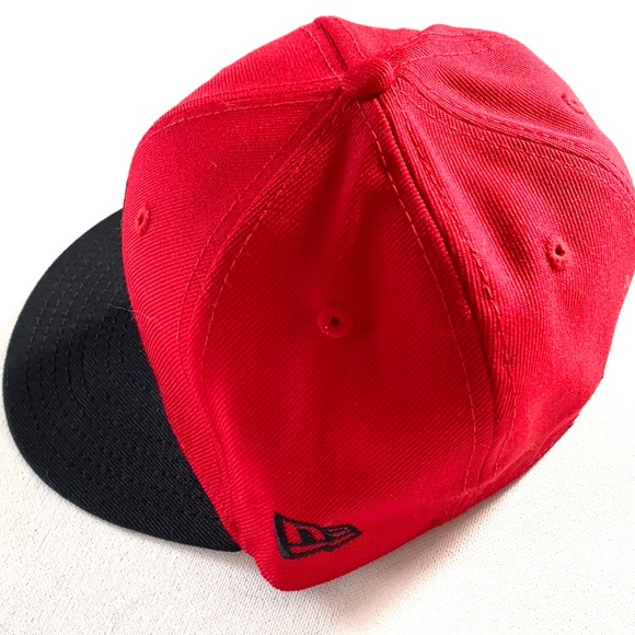 Maryland Terps New Era Red & Black Outline Snapback kids - Picture 3 of 9